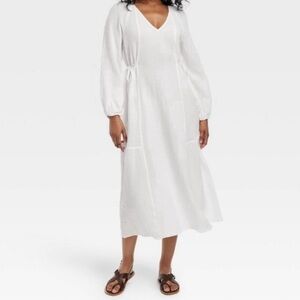 Target White Midi Dress